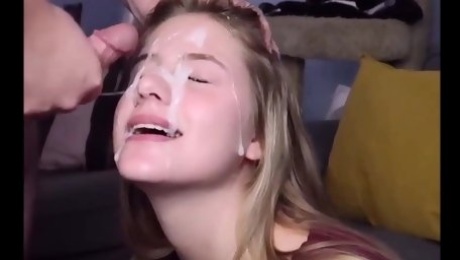 Best biggest facials compilation video