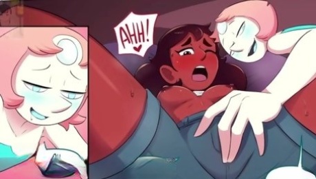 Steven Universe Hentai - Bonnie and Pearl give into each other