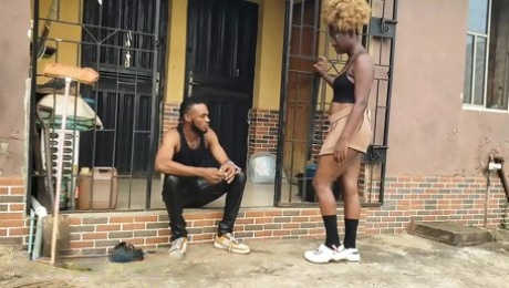 Black college girl fuck her boyfriend new Neighbor