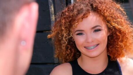 Wild Eli Luxx's medium size tits movie
